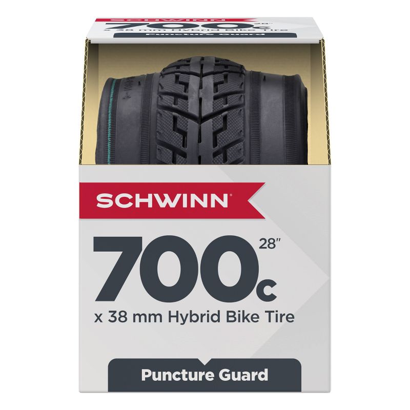 Schwinn 700c/28" Hybrid Bike Tire - Black
