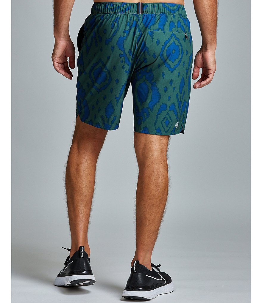 Fourlaps Trek Printed 8#double; Inseam Hybrid Swim Shorts
