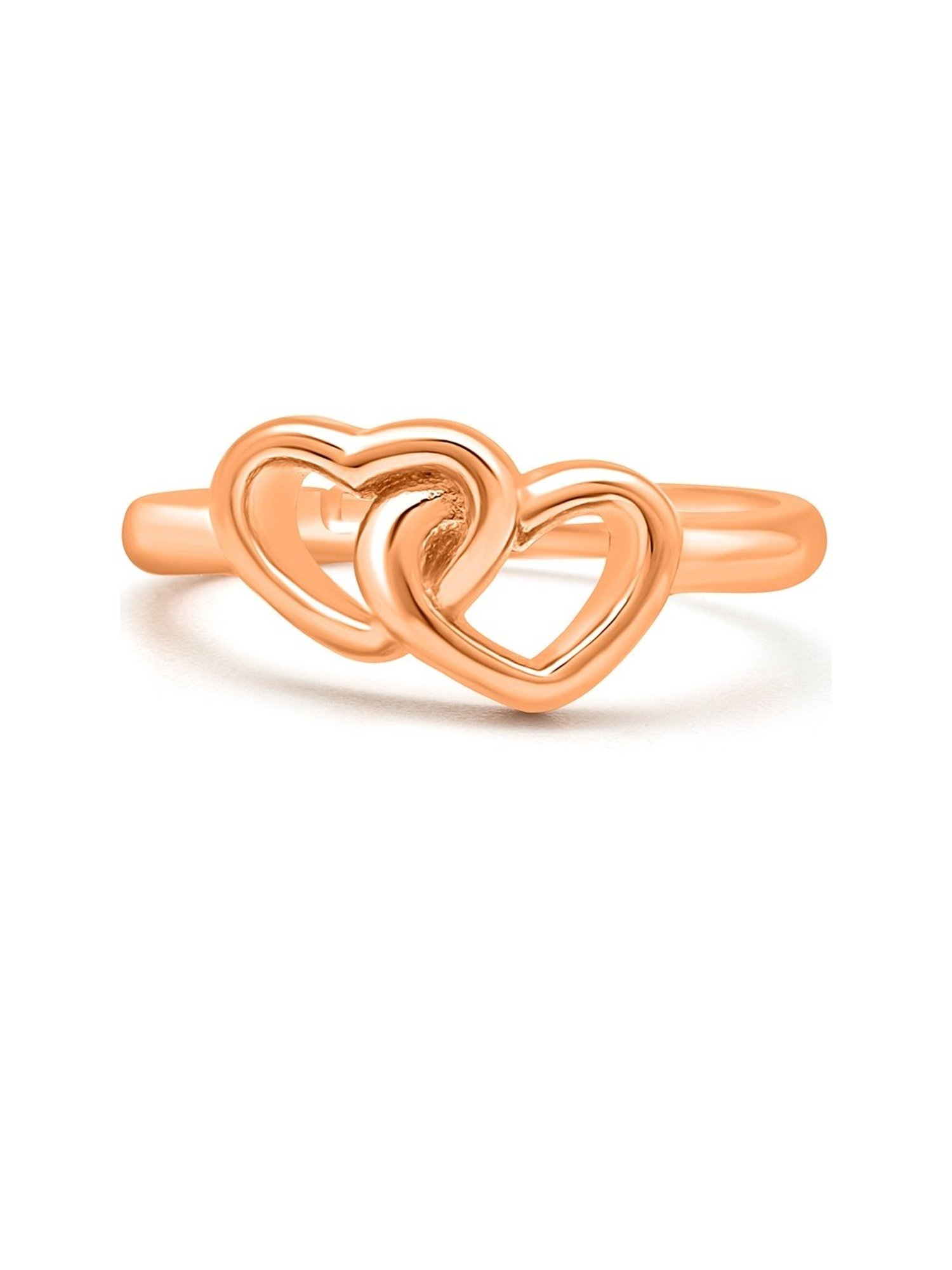 Silberry 925 Siver Rose Gold Sweet Connection Ring