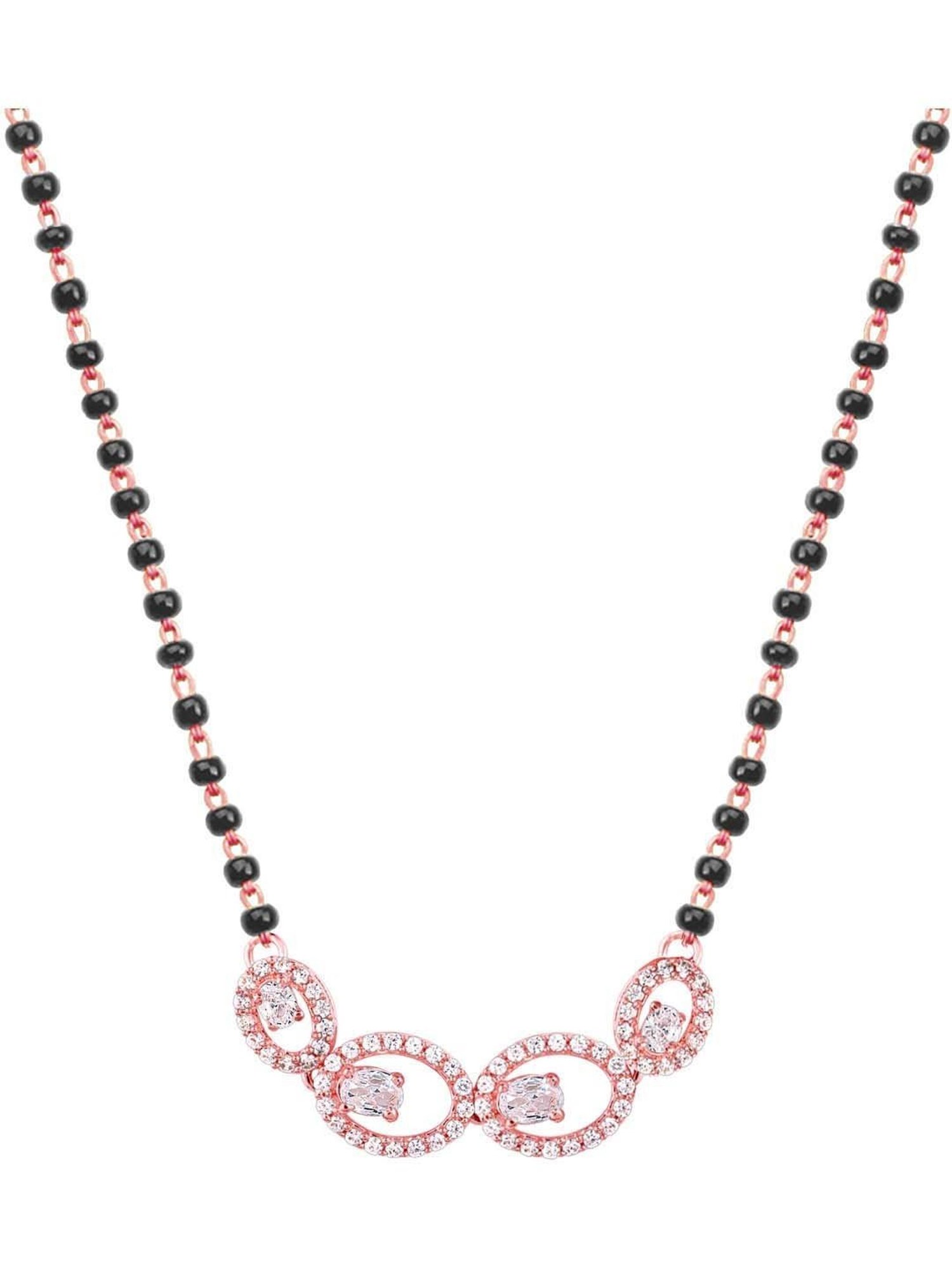 GIVA 92.5 Sterling Silver Eternal Love Mangalsutra for Women