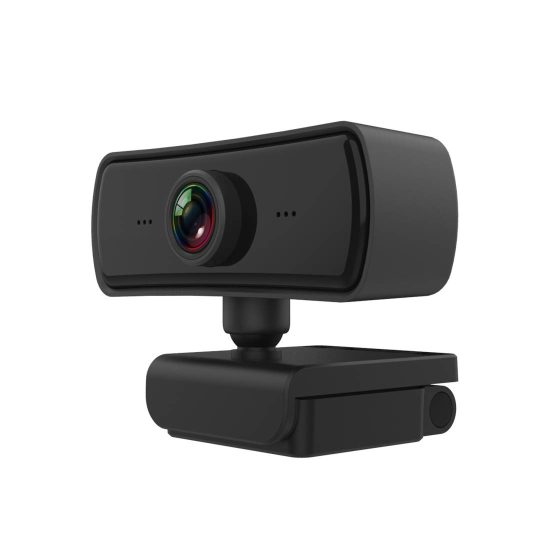 Pixels 2K Resolution Auto Focus HD 1080P Webcam 360 Rotation For Live Broadcast Video Conference Work WebCamera With Mic USB Driver-free