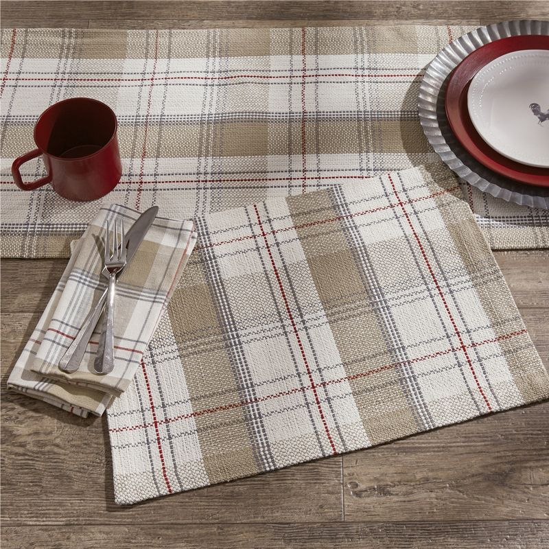 Park Designs Landen Placemat Set - Off-white