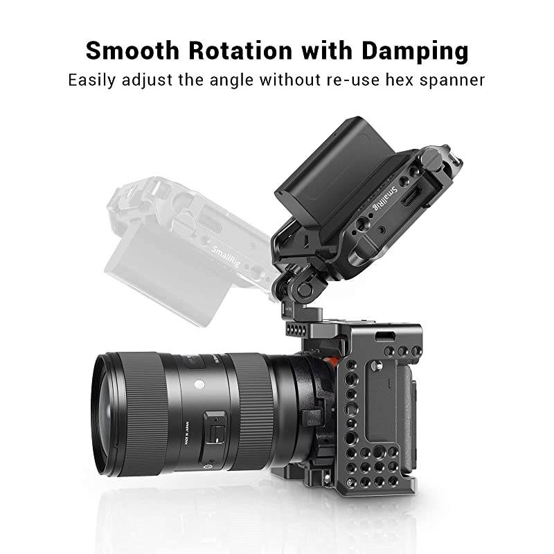 Monitor Holder Mount for Camera Field Monitors Friction Up to 180&deg; 1842