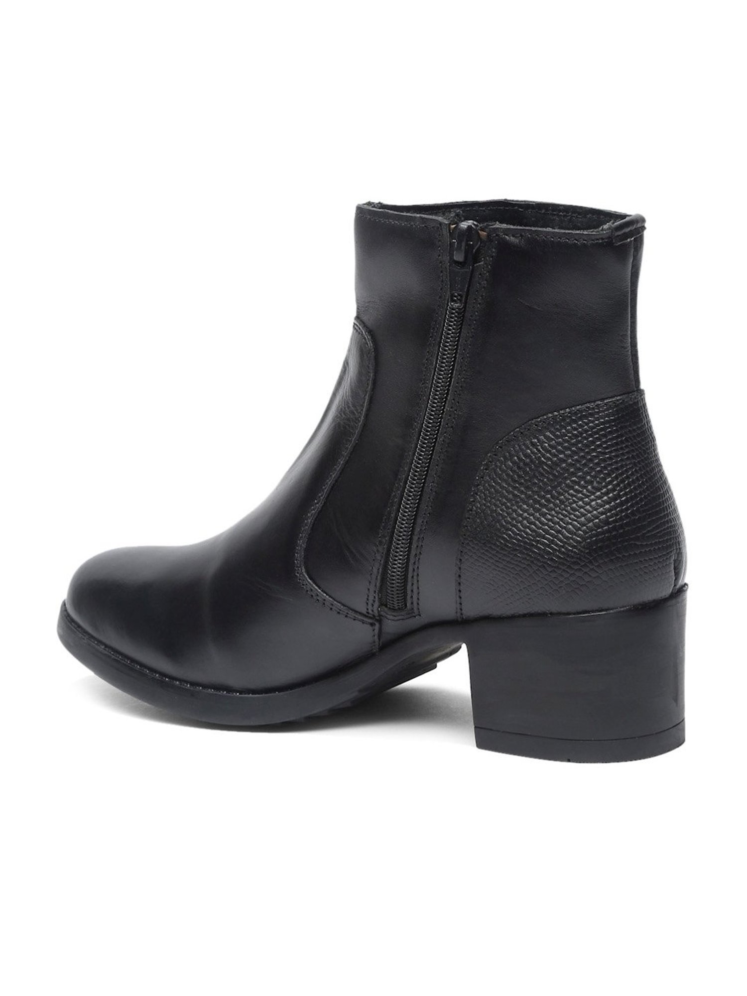 Teakwood Leathers Men's Black Casual Boots