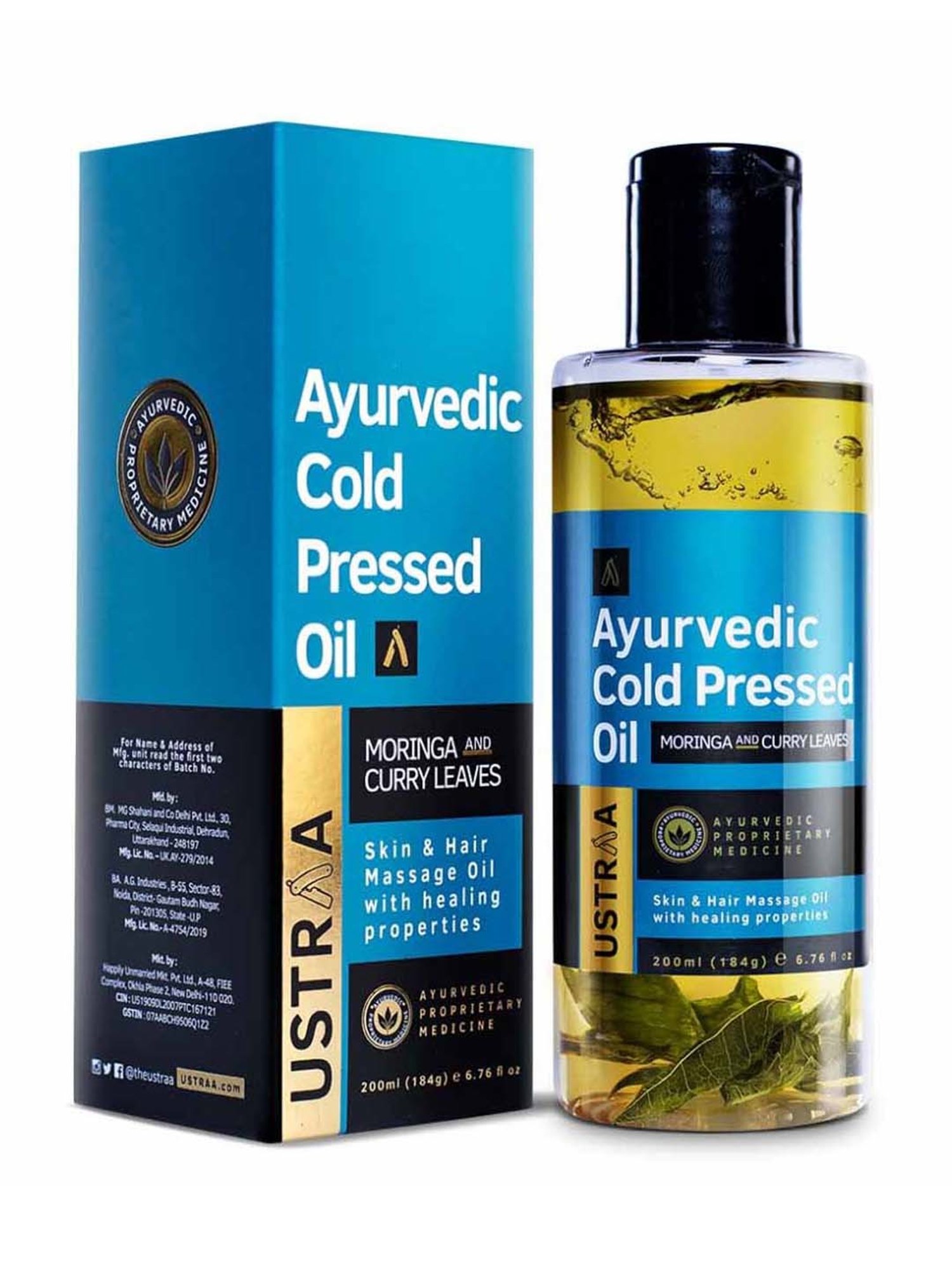 Ustraa Power Face Wash & Hair Growth Vitalizer Combo Set