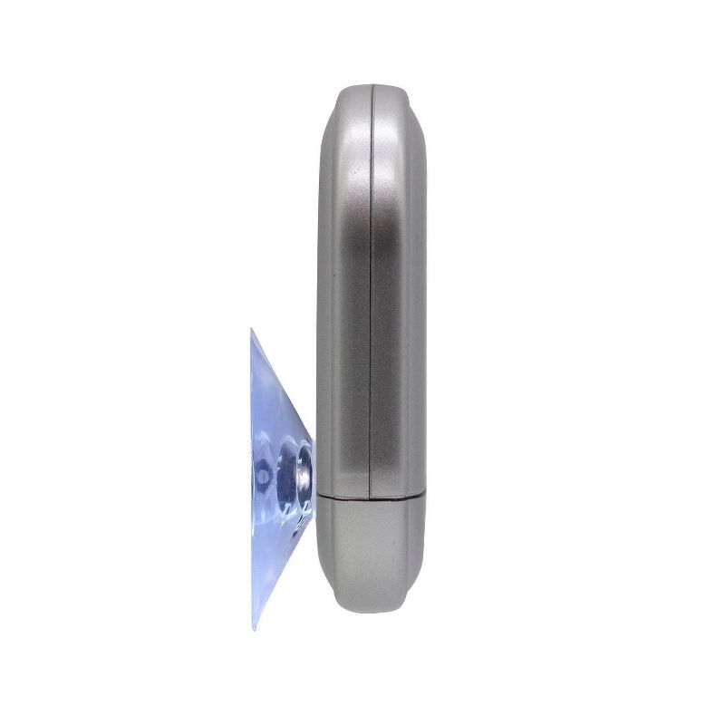 Taylor Digital Indoor/Outdoor Thermometer With Suction Cup Silver