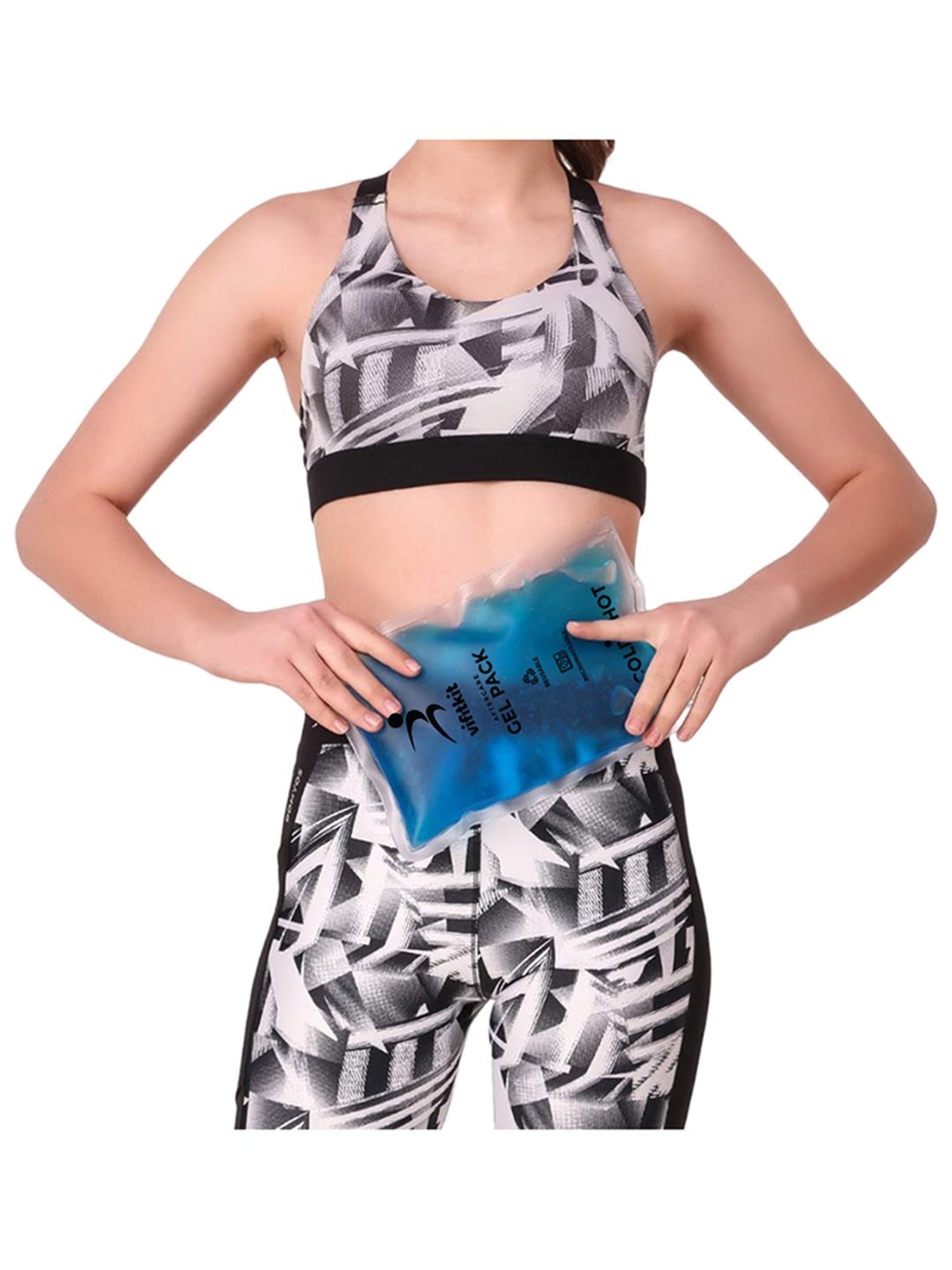 Vifitkit Reusable Hot and Cold Gel Pack (Blue) Size - Free Size