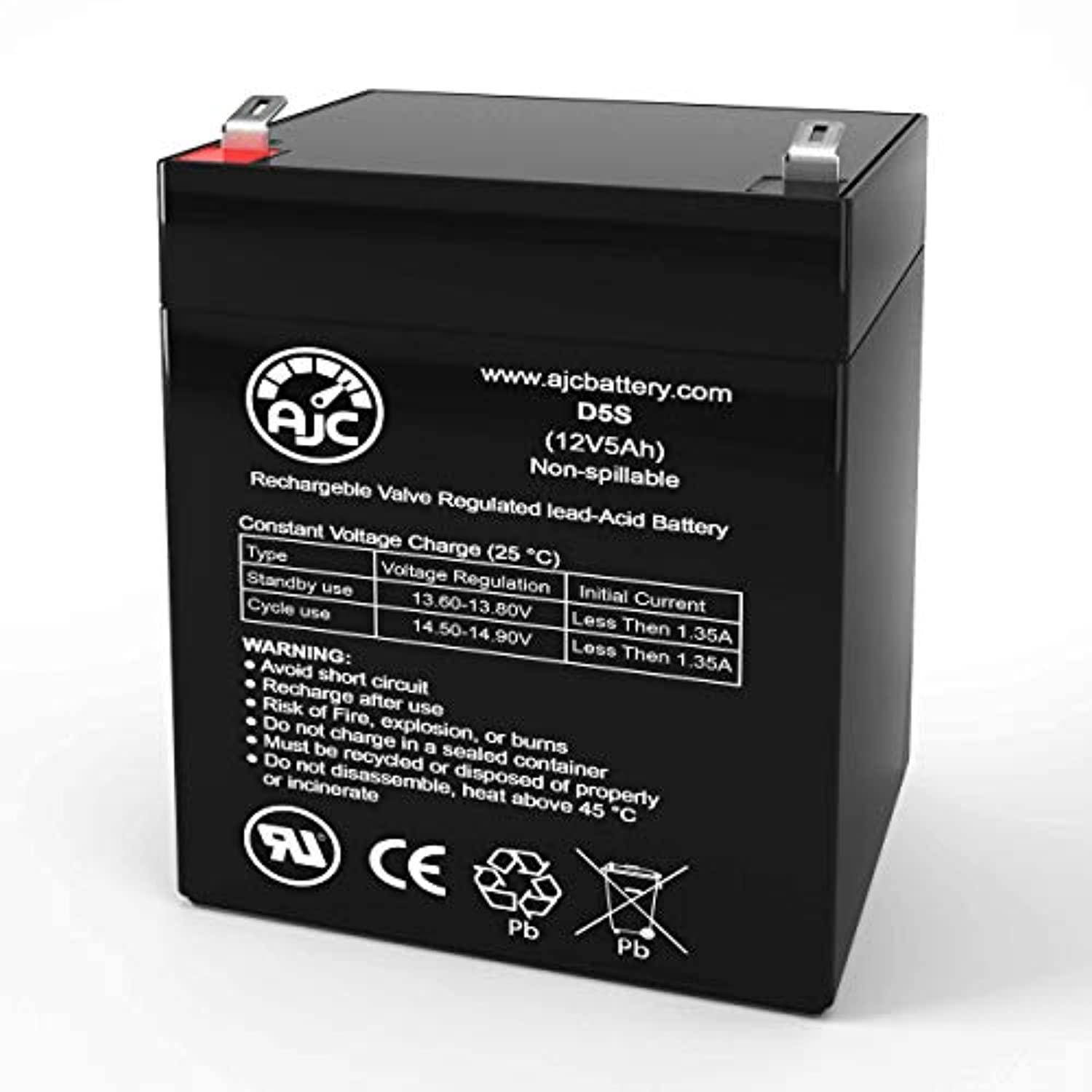 ajc battery compatible with belkin f6h f6h500 12v 5ah ups battery