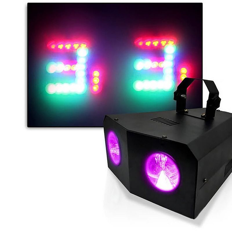 Professional DJ Multi Beam 128 LED Dual Lens Light with DMX