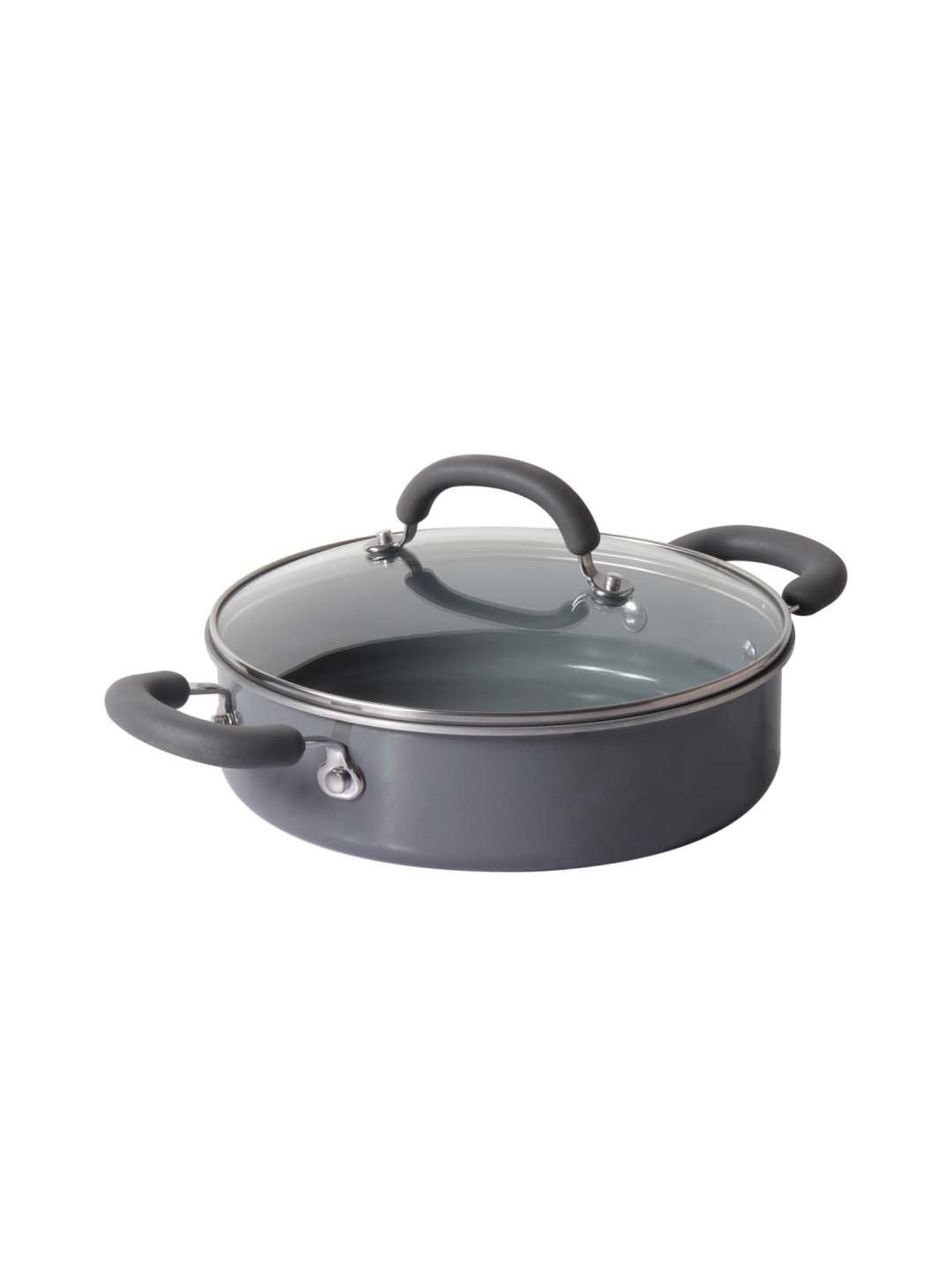Meyer Anzen Ceramic Coated Cookware 24cm Sauteuse With Lid