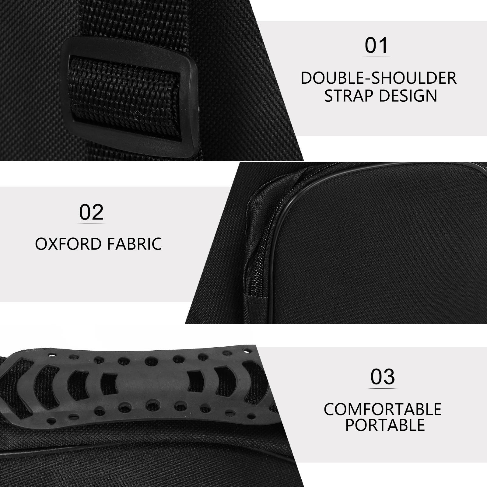 1pc Practical Ukulele Thicken Bag Durable Ukulele Backpack Portable Guitar Bag