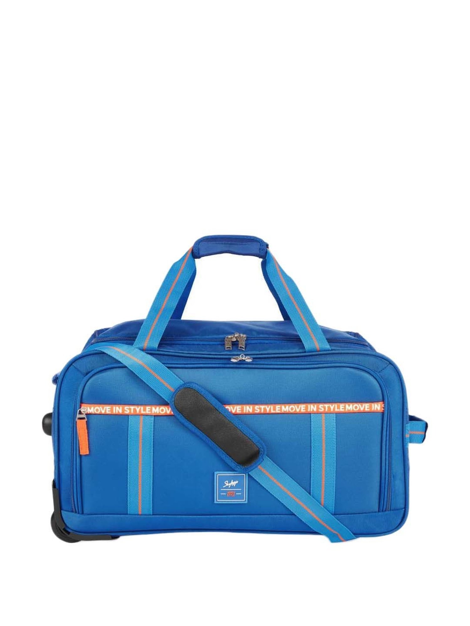 Skybags Blue Medium Soft Cabin Trolley - 57 cm