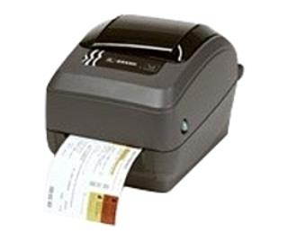 Zebra GX430t Thermal Transfer Printer - Monochrome - Desktop - Label Print - 4.09" Print Width - 6 in/s Mono - 300 dpi - 8 MB - USB - Serial - Parallel - LCD - 1.25" Label Width - 39" Label Length