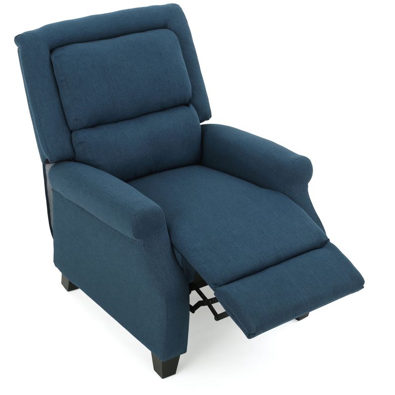 Reddington Recliner - Dark Blue - Christopher Knight Home