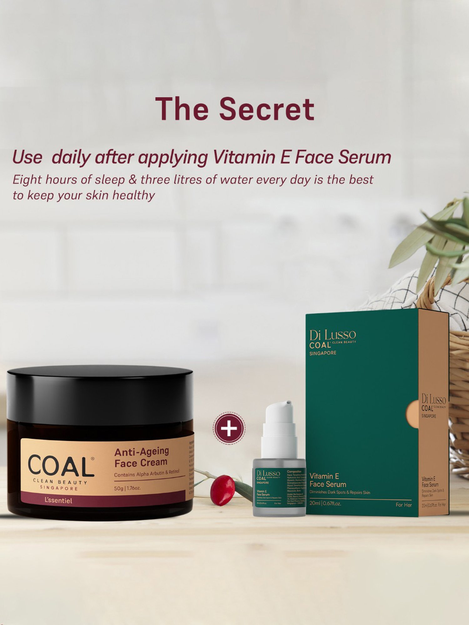 COAL Clean Beauty Anti-Ageing Face Cream - 50 gm