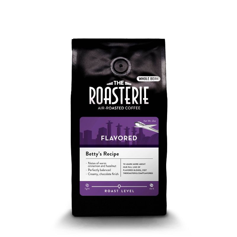 The Roasterie Betty's Recipe Medium Roast Whole Bean Coffee - 12oz