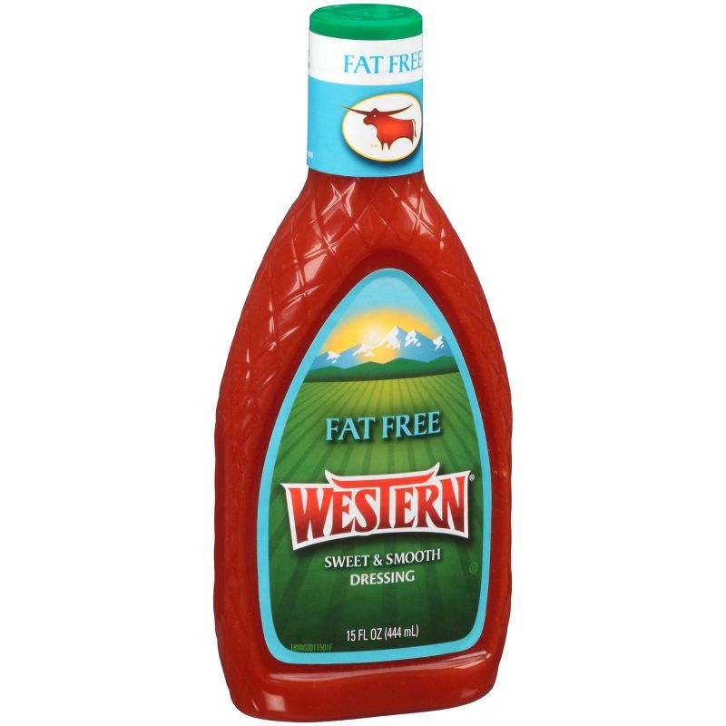Western Fat Free Sweet & Smooth Dressing Bottle - 15fl oz