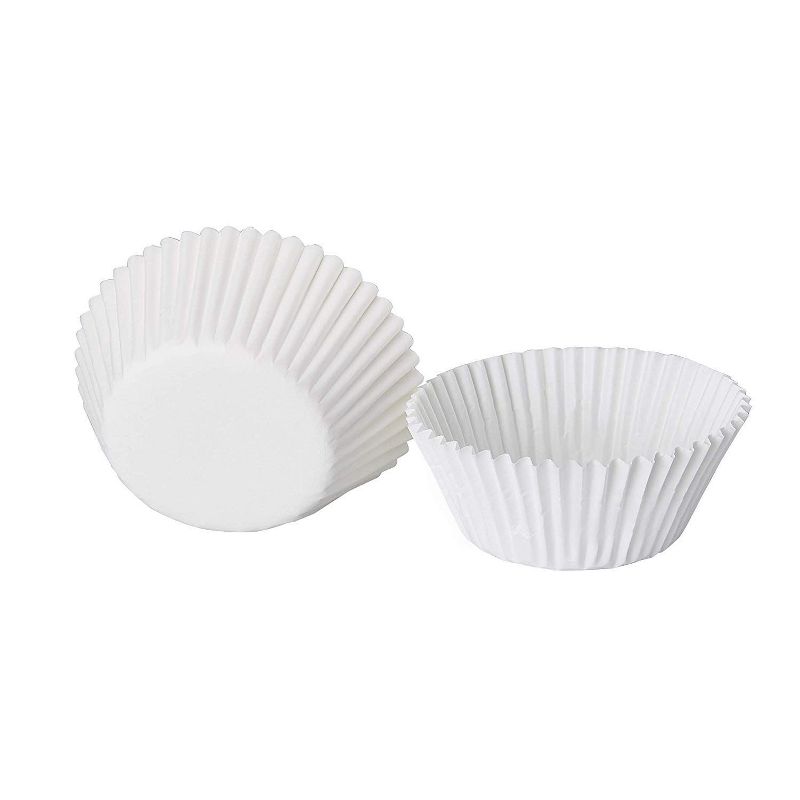 Juvale 1000 Pack White Cupcake Liners, Muffin Wrappers Baking Cups (2 x 1 in)