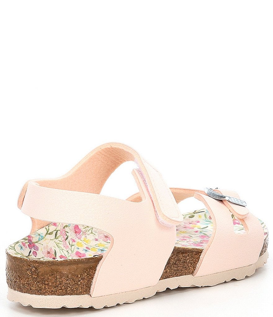 Birkenstock Girls' Colorado Vegan Leather Floral Sandals (Toddler)