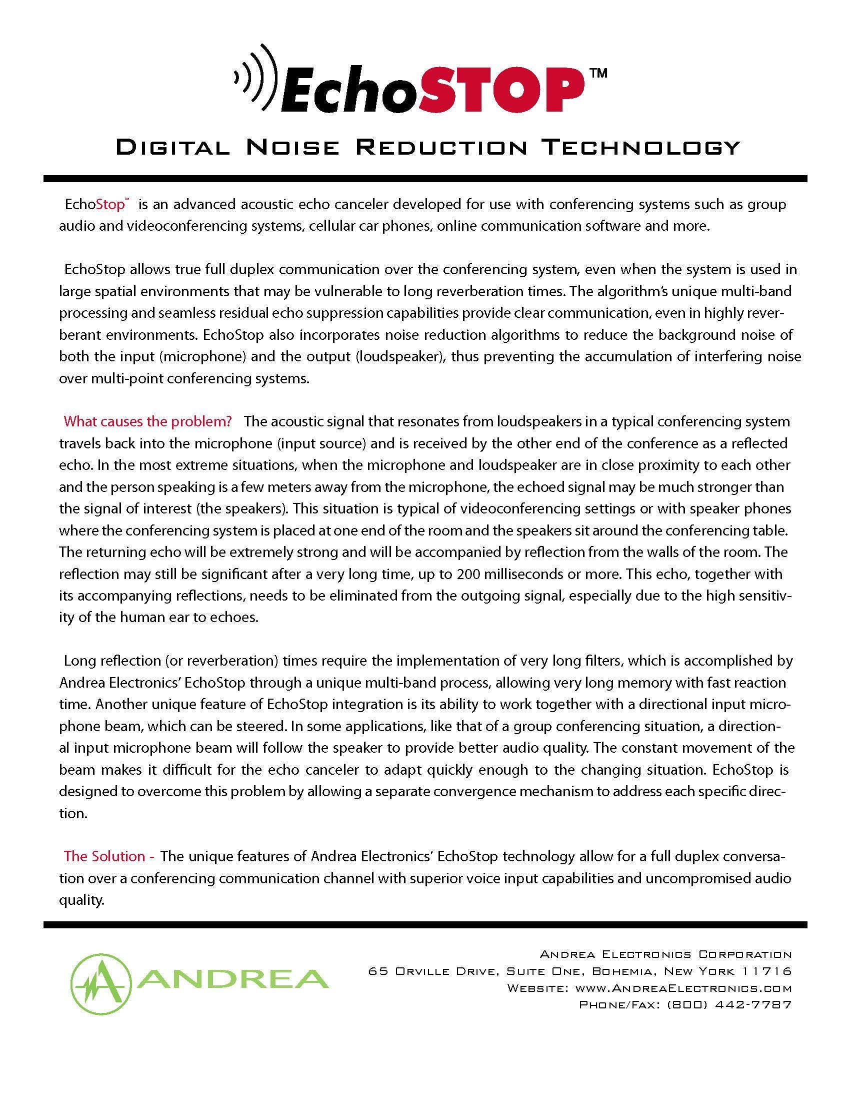 External Digital Sound Card w/NoiseReduc