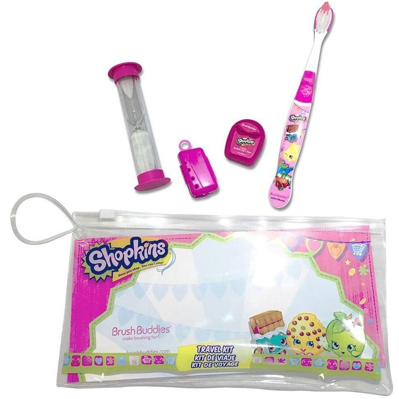 License 2 Play Inc Shopkins Travel Kit (Brush and Cap)