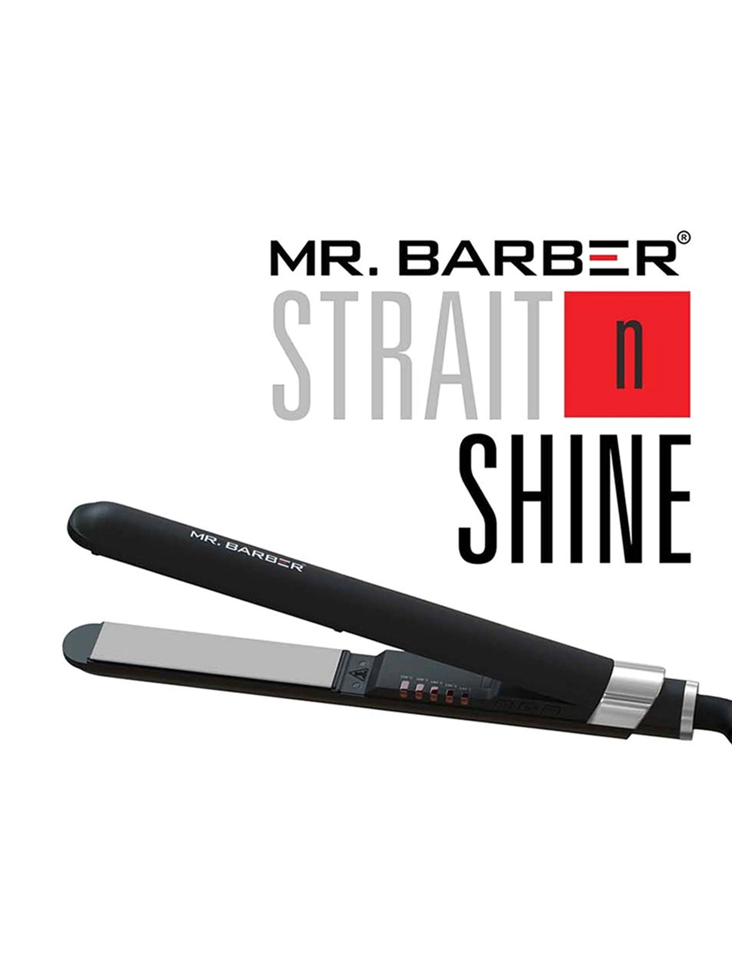 Mr. Barber Strait n Shine MB-SNS Hair Straightener (Black)