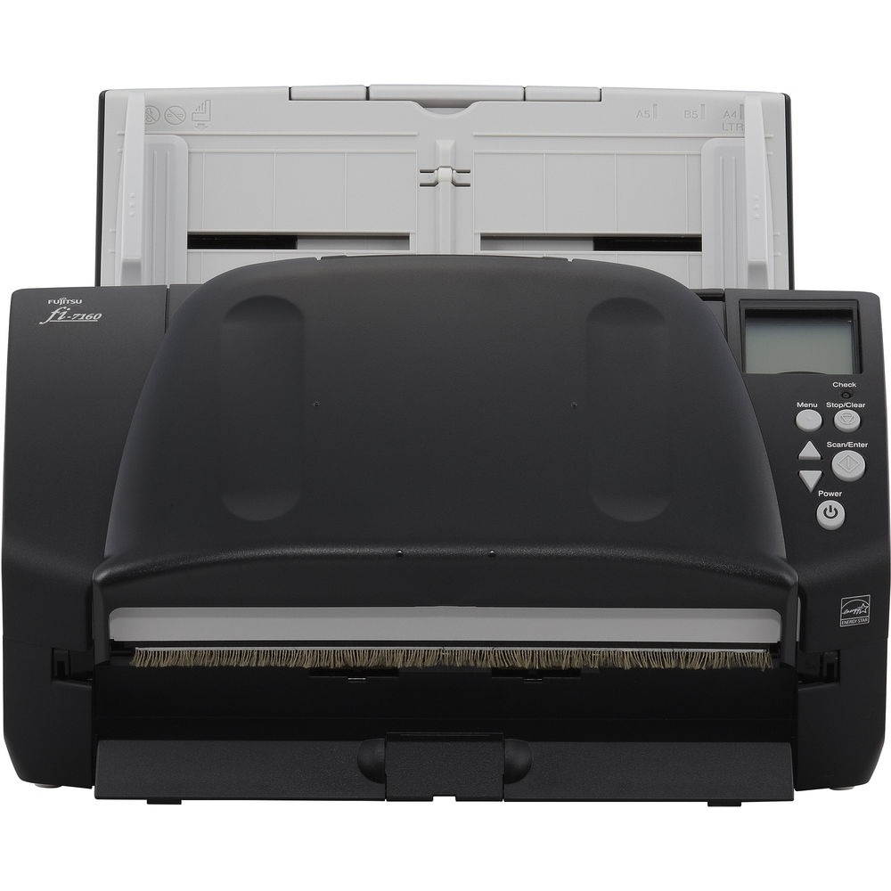 Fujitsu FI-7160 Document Scanner, Color Duplex Professional Document Scanner, Black