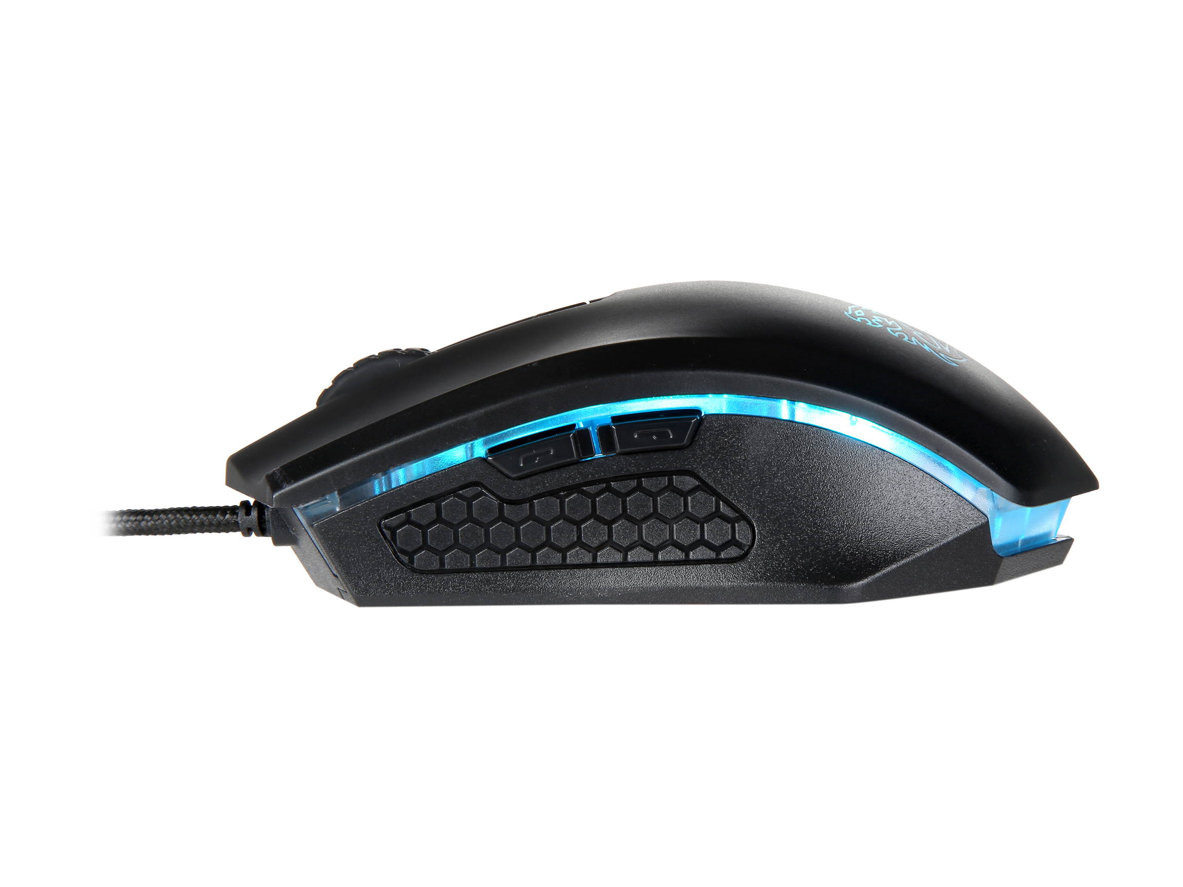 Thermaltake Tt eSPORTS Nemesis Switch MOBA / MMO / RTS Optical RGB Gaming Mouse, MO-NMS-WDOOBK-01