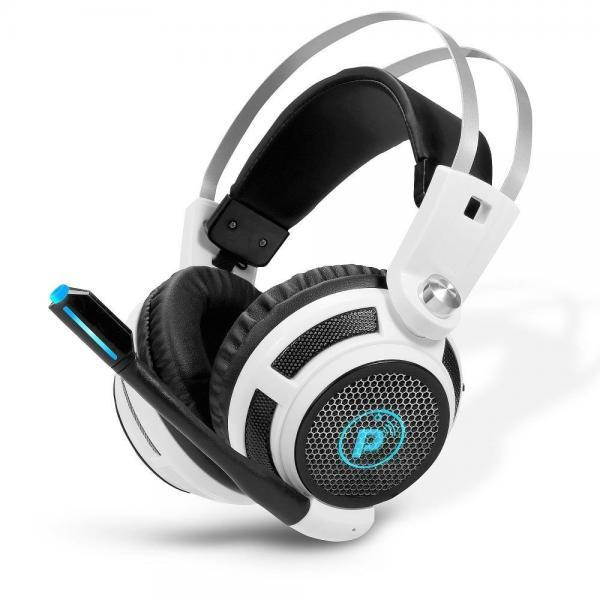 Pyle PGPHONE80 - Professional PC Gaming Headset with Mic - USB Headphones and Microphone for Windows Mac Computer Games - 7.1 Virtual Surround Sound Audio