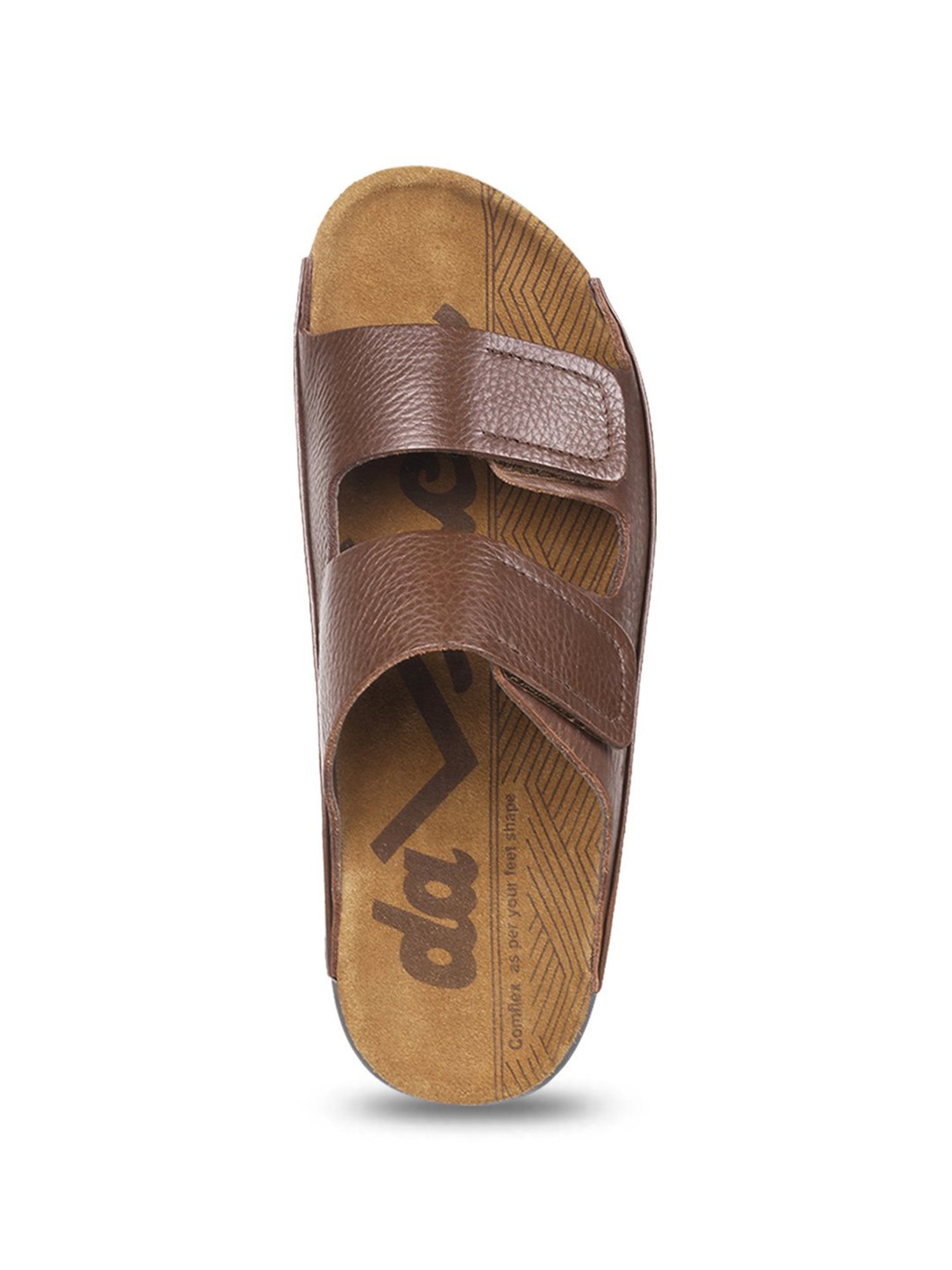 Da Vinchi by Metro Men's Brown Casual Sandals