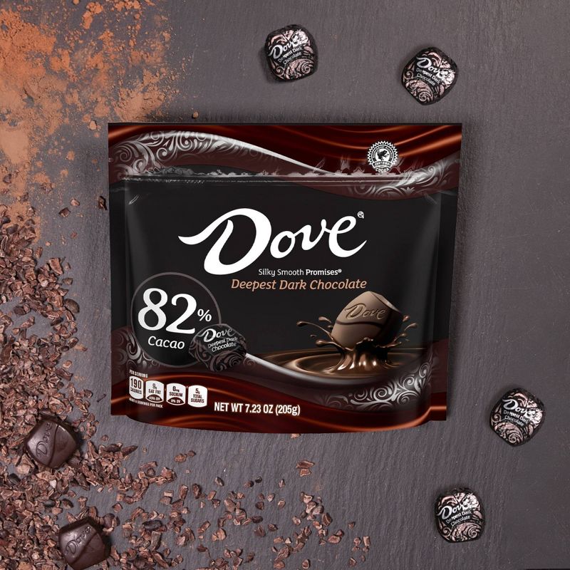 Dove Promises Extra Dark Chocolate 82% Cacao Sharing SUP - 7.23oz