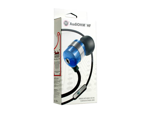 GOgroove audiOHM HF Ergonomic Earbuds Earphones with HandsFree Microphone & Deep Bass ( Emerald Green )