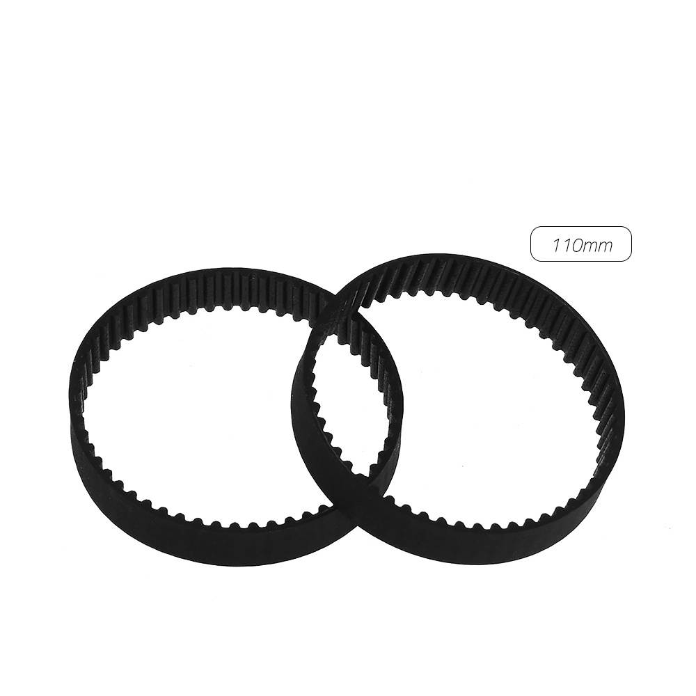 Aibecy GT2 Closed-Loop Timing Belt Rubber Synchronous Belts W=6mm L=110/112/158/200/280/400/610/852/1220mm 3D Printer Parts Kits Pack of 2pcs