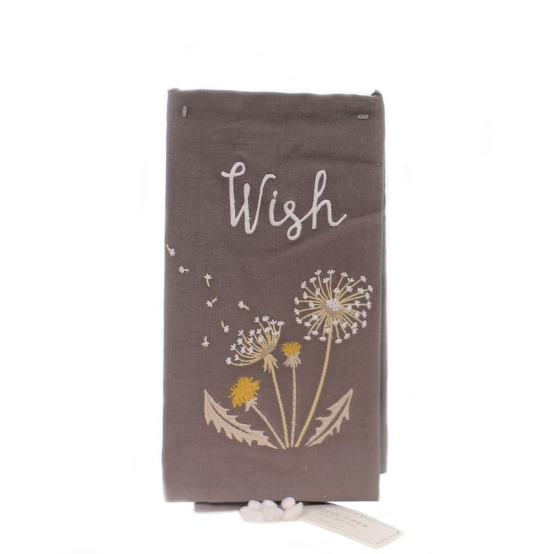 Tabletop 26.0" Wish Dish Towel Fresh Linen Primitives By Kathy  -  Kitchen Towel