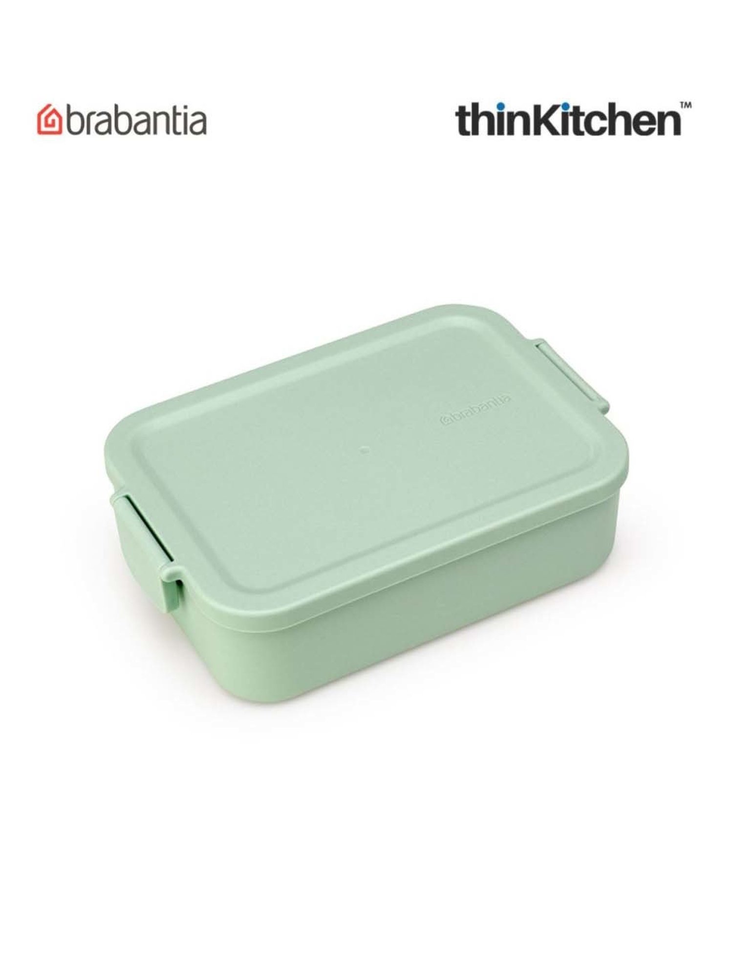 Brabantia Green Plastic Make & Take Medium Lunch Box (1.1 L)