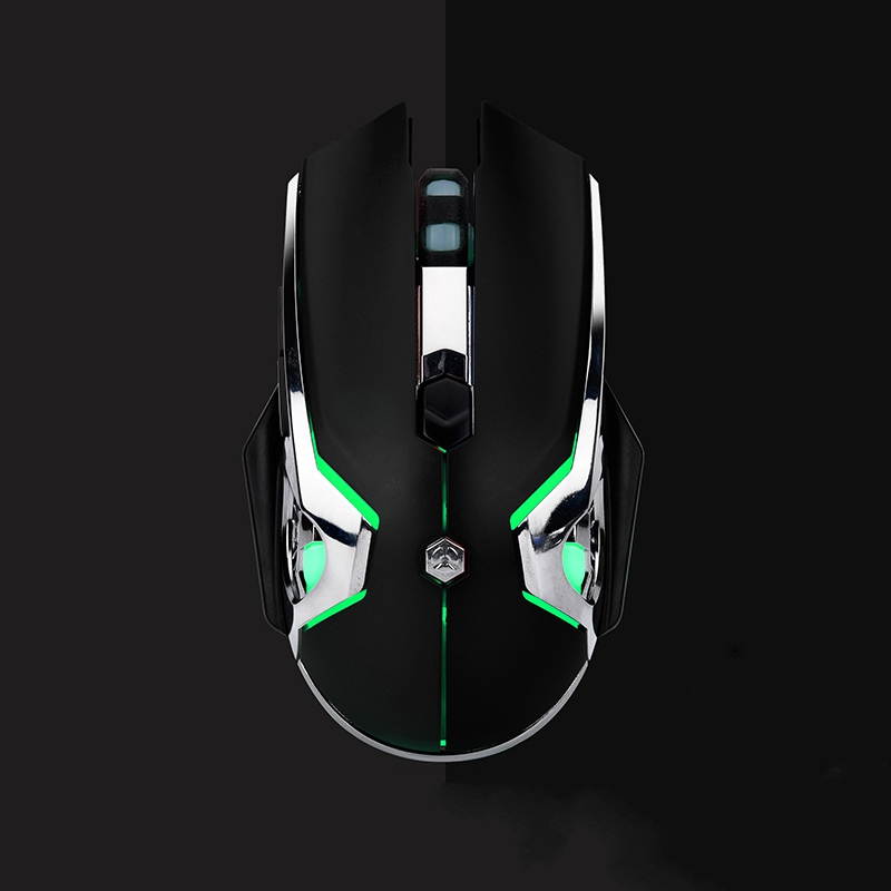 Ajazz AJ120 Gaming Mouse USB Wired Mouse Macro Programming 6-Key Customized 1000/1600/2400/3200DPI Mouse for Gamer Home Office(Red/Black)