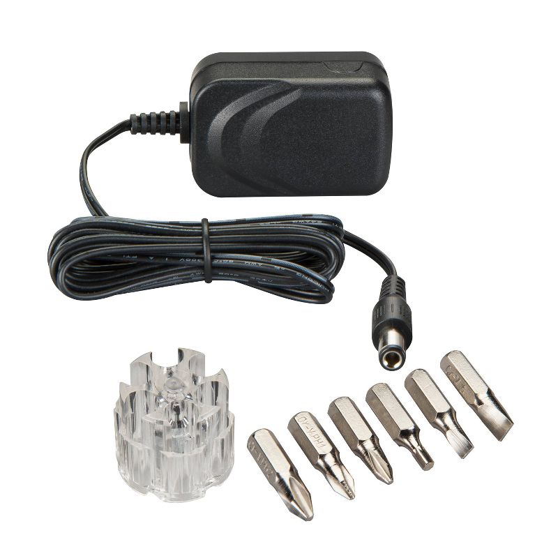 Blue Ridge Tools Rechargeable Screwdriver With Bit Storage