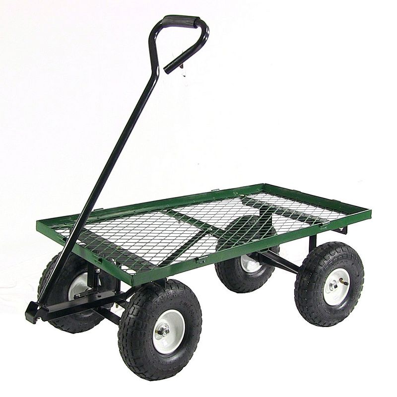Gorilla Carts Steel Utility Garden Cart with Removable Sides Capacity