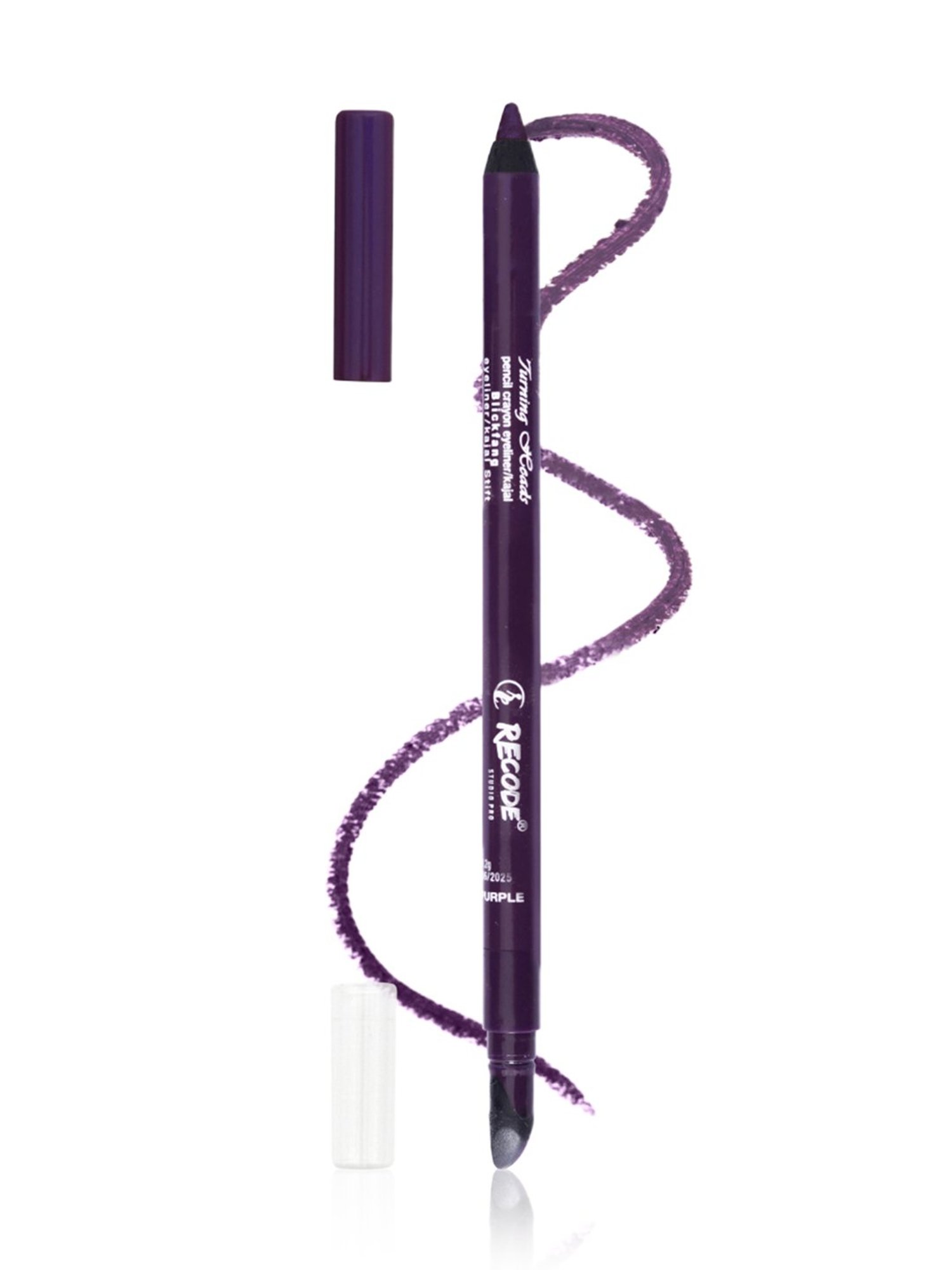 Recode Turning Heads Crayon Eyeliner/Kajal 07 Jamunia Purple - 1.2 gm
