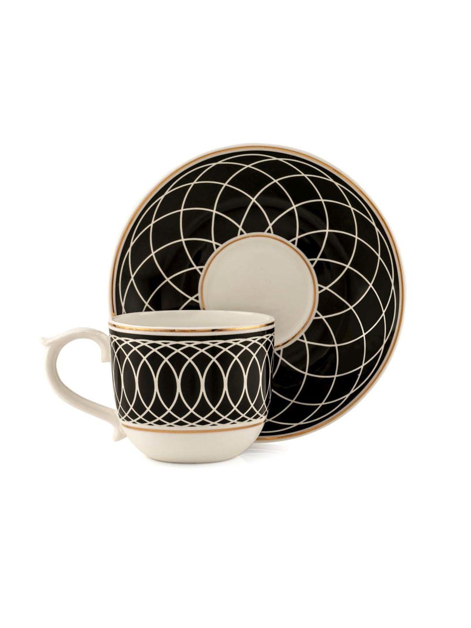 Clay Craft Black Ceramic Tea Set