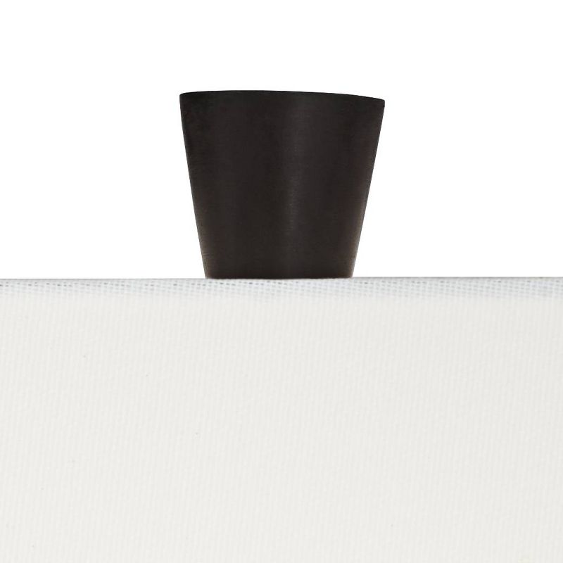 John Timberland Rustic Farmhouse Table Lamps Set of 2 Wood Oatmeal Square Tapered Shade for Living Room Bedroom Bedside Nightstand