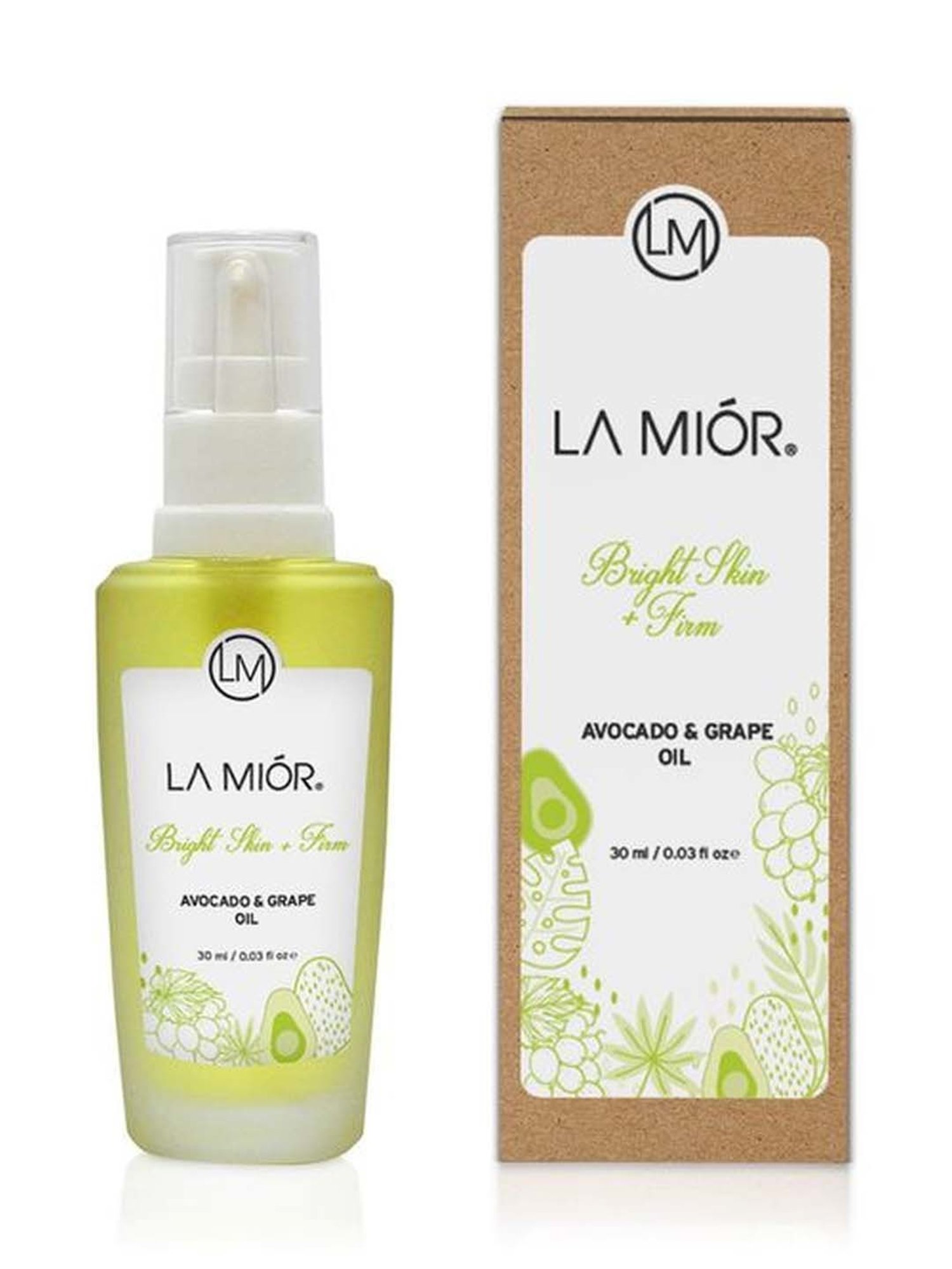LA MIOR Avocado & Grape Skin Bright & Firm Oil - 30 ml