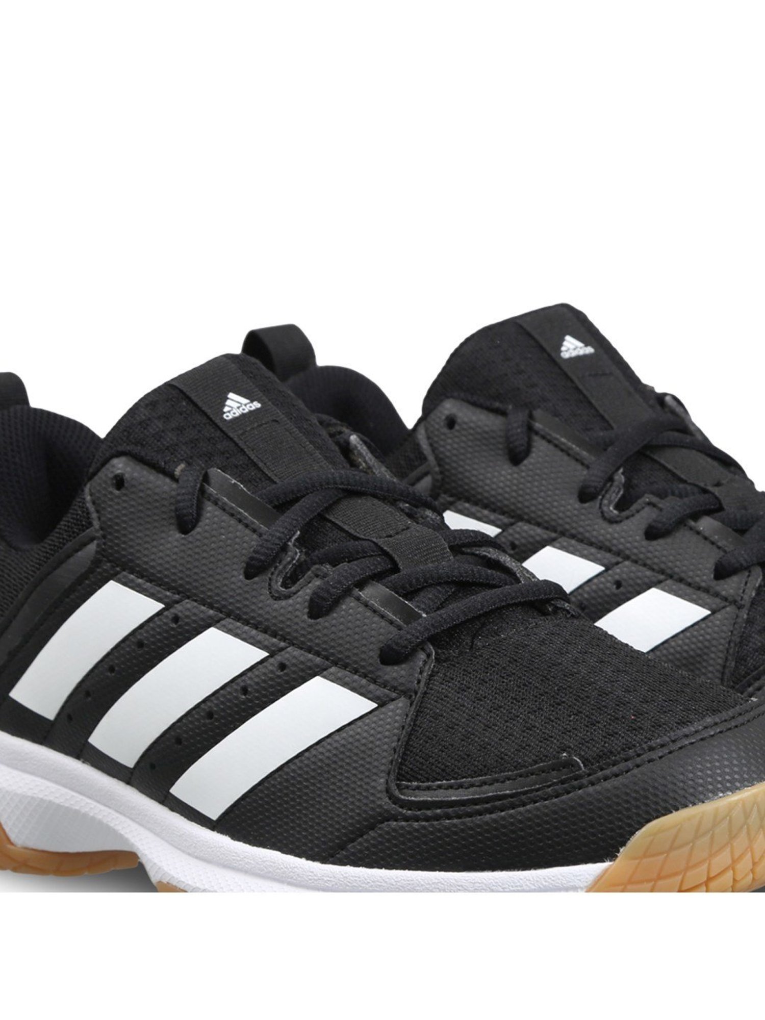Adidas Women's Ligra 7 Black Indoor Court Shoes