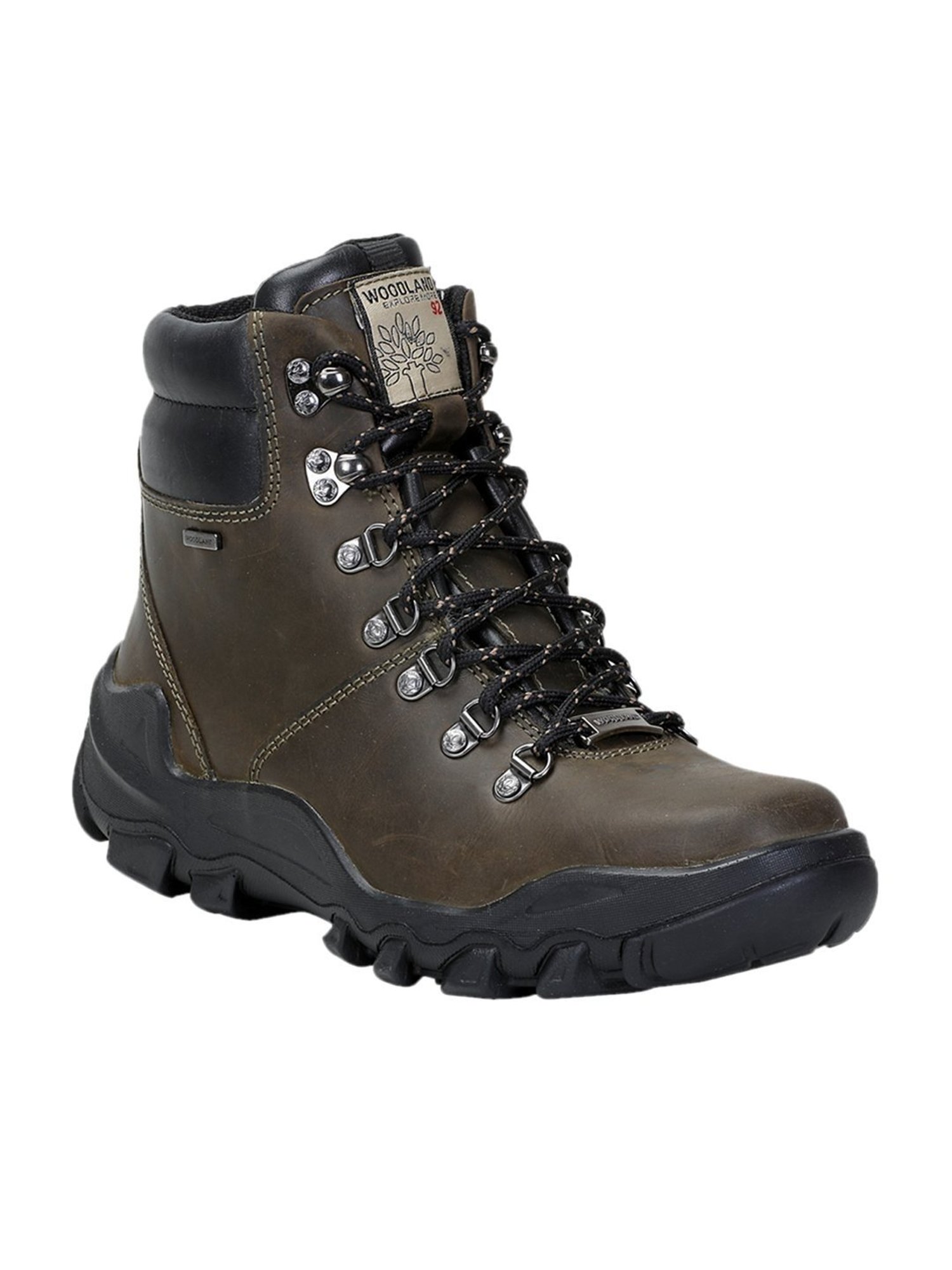 Woodland Men's Olive Casual Boots