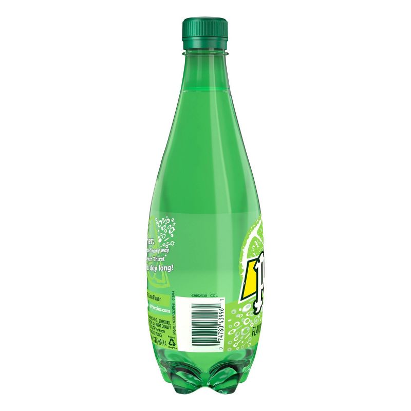 Perrier Lime Sparkling Water - 16.9 fl oz Bottle