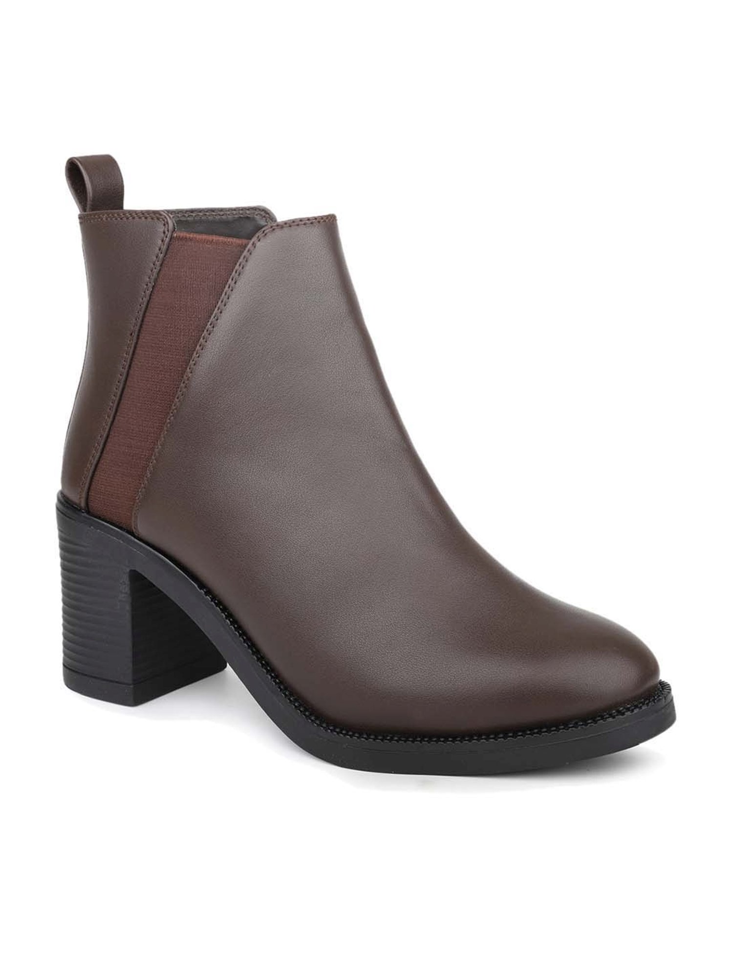 Inc.5 Women's Brown Chelsea Boots