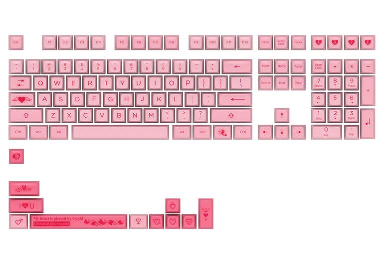 Akko Carbon Retro 158-Key ASA Profile PBT Double-Shot Full Keycap Set for Mechanical Keyboards with Collection Box