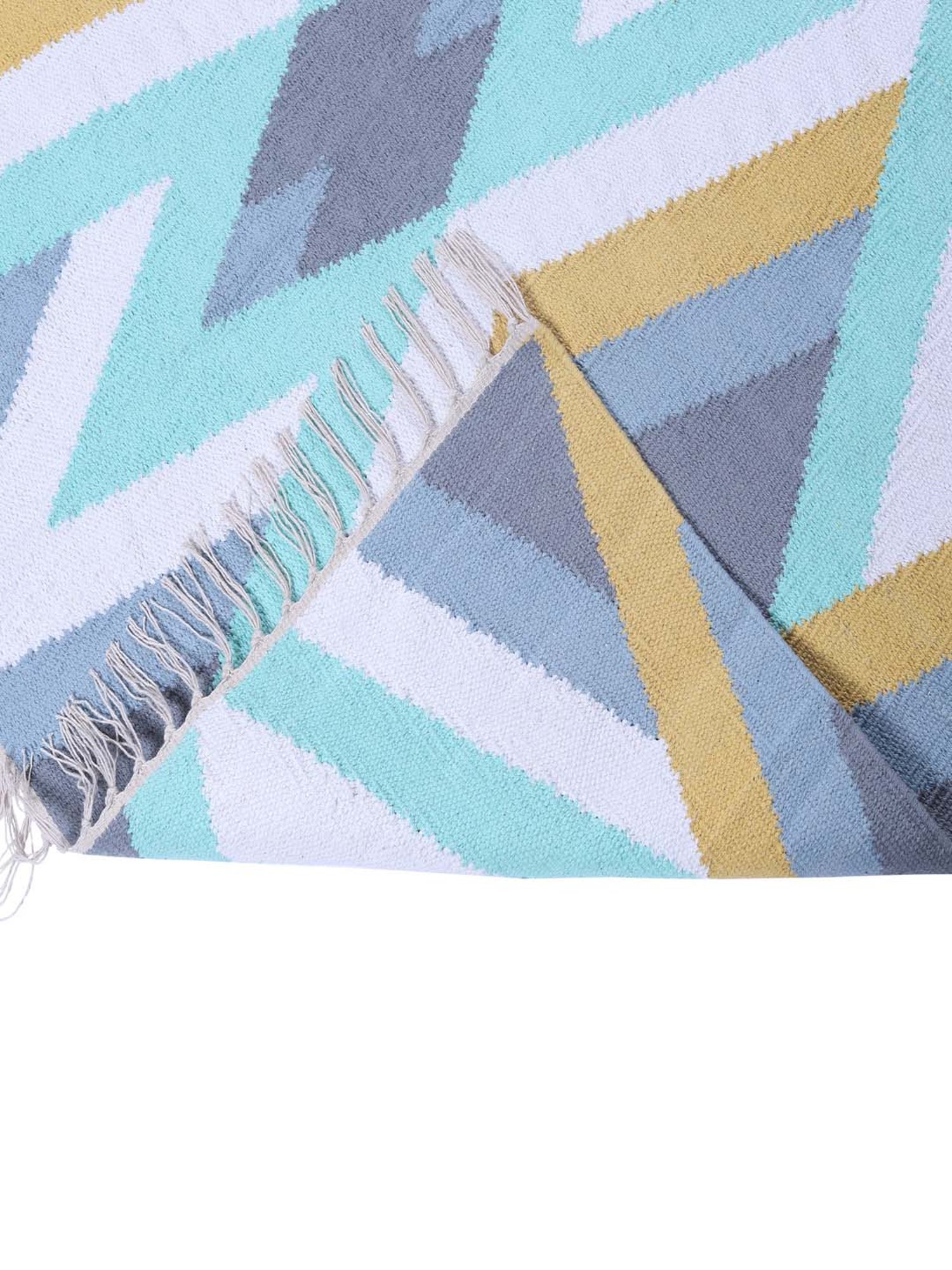 Pequra Multicolored Cotton Floor Covering Akira Rug