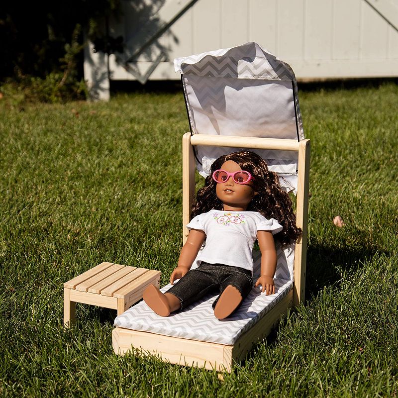 Dress Along Dolly Deluxe Lounge Chair Furniture for American Girl Doll