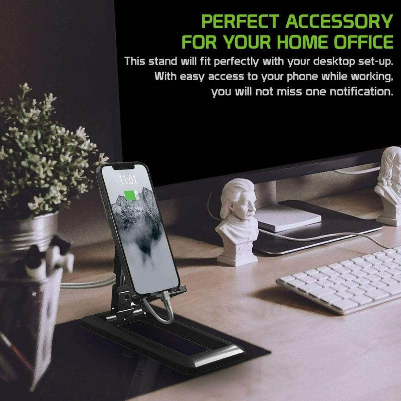 Cellet Adjustable Foldable Desktop Mount Stand for Smartphones / Tablets / iPad